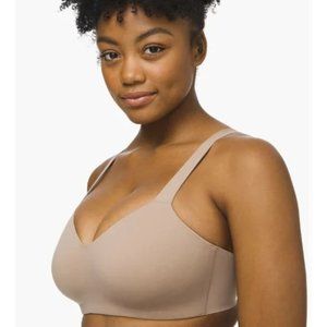 LULULEMON Hold True Bra in Soft Sand - Size 34DD